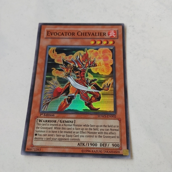 Yu-Gi-Oh! - Evocator Chevalier (SDWS-EN002) - holo 1st edition - Picture 1 of 3